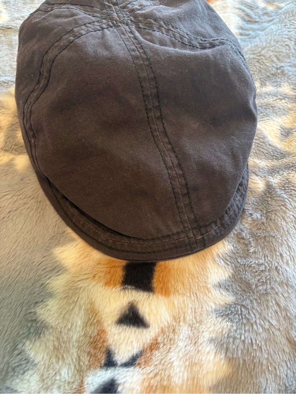 Goorin Bros black Cotton Newsboy Cap